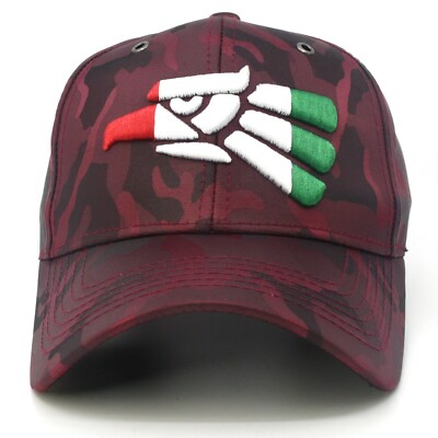 HECHO New Embroidery Eagle Cap Adjustable Hook and Loop Curved Shape Bill Hat