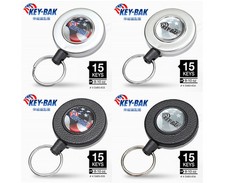 Key-Bak Retractable Belt Clip Key Reel Special Edition 48" Cord/ 8-10 oz