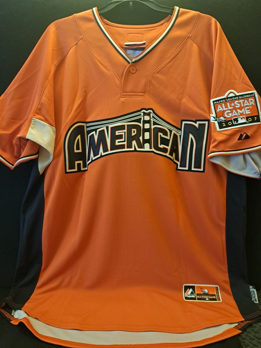 ALEX RIOS 2007 ALL STAR JERSEY AUTH. MAJESTIC TORONTO BLUE JAYS