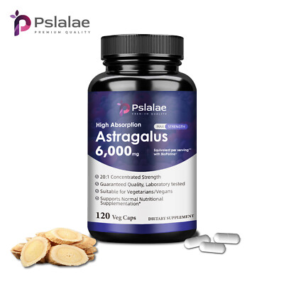 Astragalus 20:1 Extract-with Bioperine,Immune System Support,Heart Health