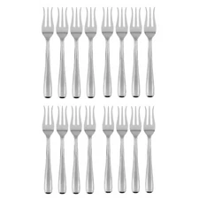 16 Pcs “Dash of That" by Hampton Forge Stainless Flatware 5 3/4" Cocktail Forks