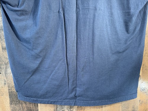 Vintage Atlanta Braves Baseball Club Blue Graphic T-shirt 100% Cotton Tee XXL - Picture 12 of 12