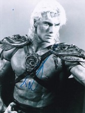DOLPH LUNDGREN signed Autogramm 20x25cm MASTERS OF UNIVERSE in Person autograph