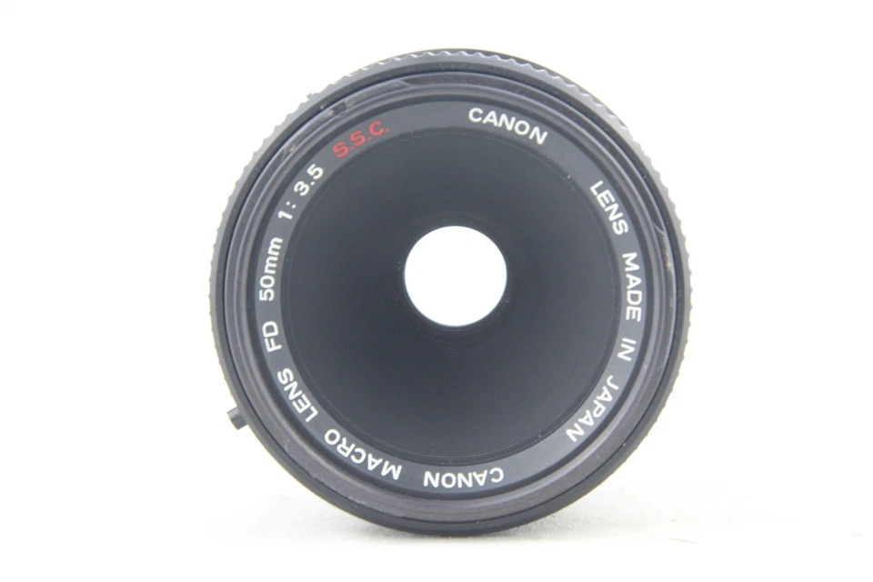 [ NEAR MINT+ ] CANON Macro FD 50mm f/3.5 S.S.C. SSC Lens for AE-1, A-1, F-1 etc - Image 2 of 4