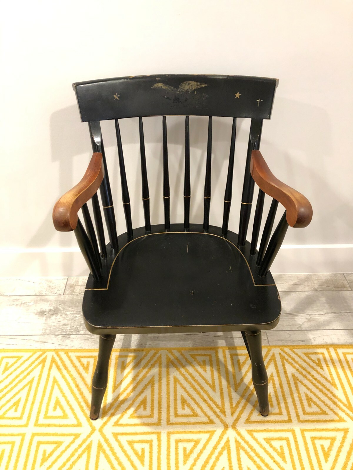 Authentic Nichols & Stone Vintage Liberty Armchair with Eagle eBay