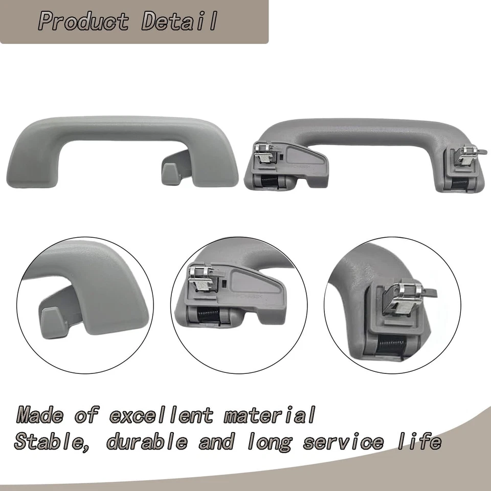 Agarre Del Techo Interior para Toyota Corolla 4Runner 2005-2021 Yaris Prius RAV4 - Imagem 4 de 4