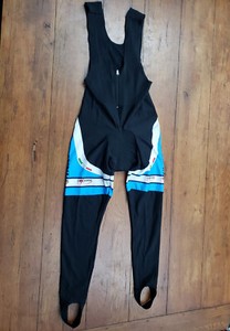 Anna Neri Mens XL Cycling Bibtights Vintage Italy 22" 15.5" (8.5/10) Thermal