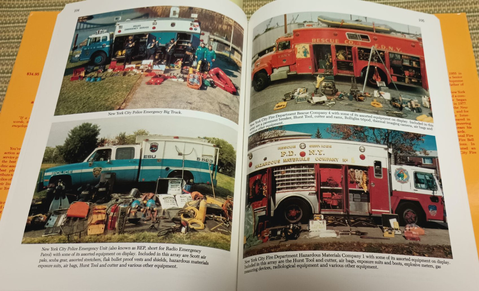 New York Fire Department Life Savers Squad: Photographic History FDNY  Hardcover