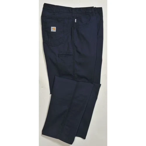Men's Carhartt Flame Resistant Original Fit Blue Jeans FRB159-DNY Size 38X30
