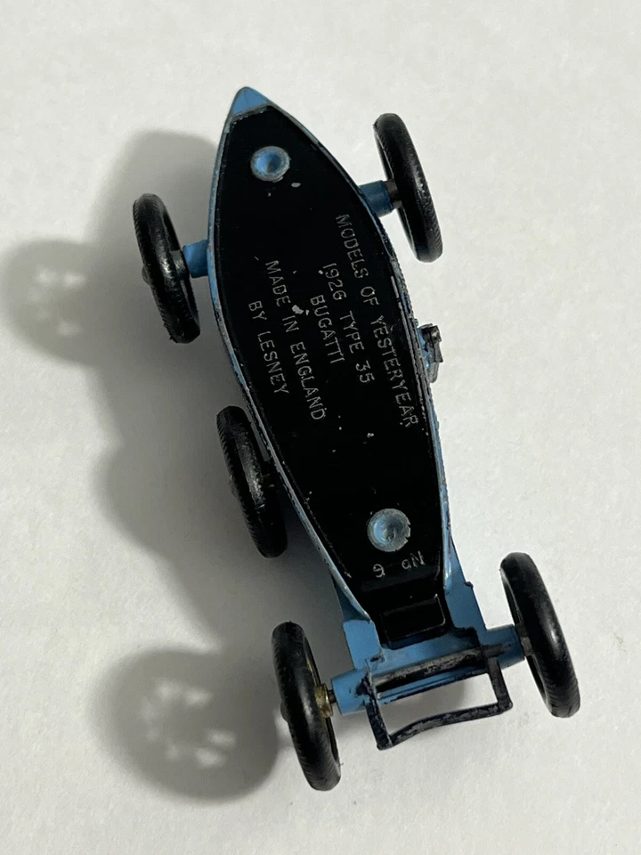 Matchbox Lesney Models of Yesteryear 1929 Y5A LeMans Bentley V-4 Original S1 - Image 3 of 3