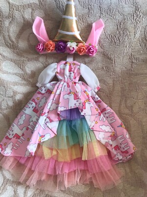 Handmade pink  'Unicorn''  for blythe/Pullip 1/6