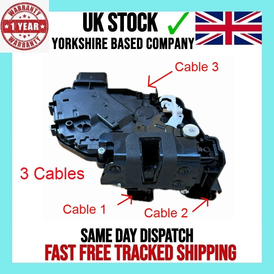 FRONT RIGHT DOOR LOCK ACTUATOR FOR VOLVO XC60 I 156 2008-17 31416674 10 PINS — 第 2/4 张图片