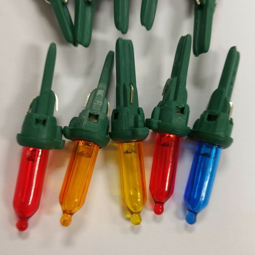 10 ASSORTED - GE StayBright LED EZ Light Replacement Bulbs Red/Green/Blue/Yellow - Picture 2 of 12