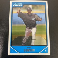 2007 Bowman Chrome Prospects Shane Benson #BC206 Toronto Blue Jays