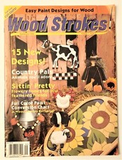 Wood Strokes Easy Paint Designs for Wood September 1994 Magazine Edition