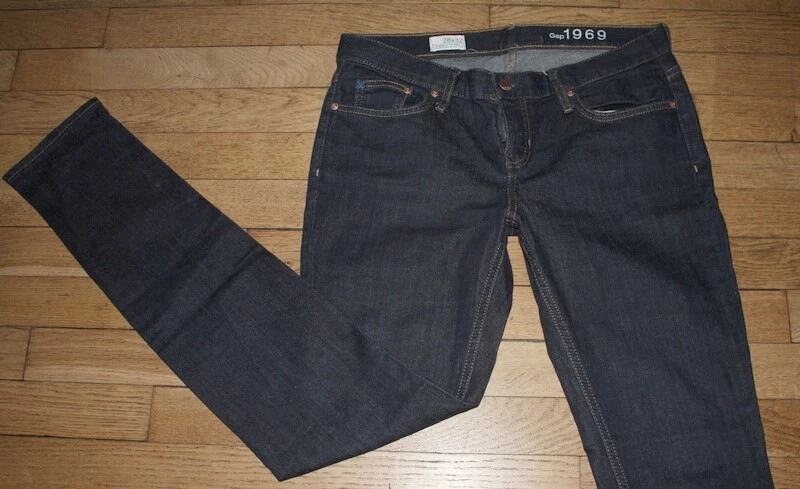 GAP Jeans Femme W 28 - L 32 Taille Fr 38 SKINNY (Réf #O589) - Photo 1/4