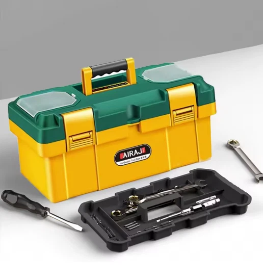 Caja de almacenamiento de herramientas ABS portátil AIRAJ organizadora con mango - varios tamaños Foto 2 de 4