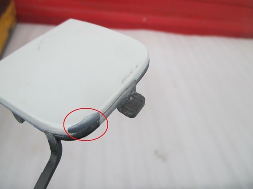 VW TOUAREG REAR BUMPER TOW HOOK COVER LH SIDE OEM 2015 2016 2017 - Bild 5 von 6