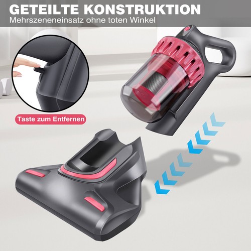 UV Milbensauger Licht Allergiker Matratzen Staubsauger Reiniger Milben Entferner - Bild 8 von 16