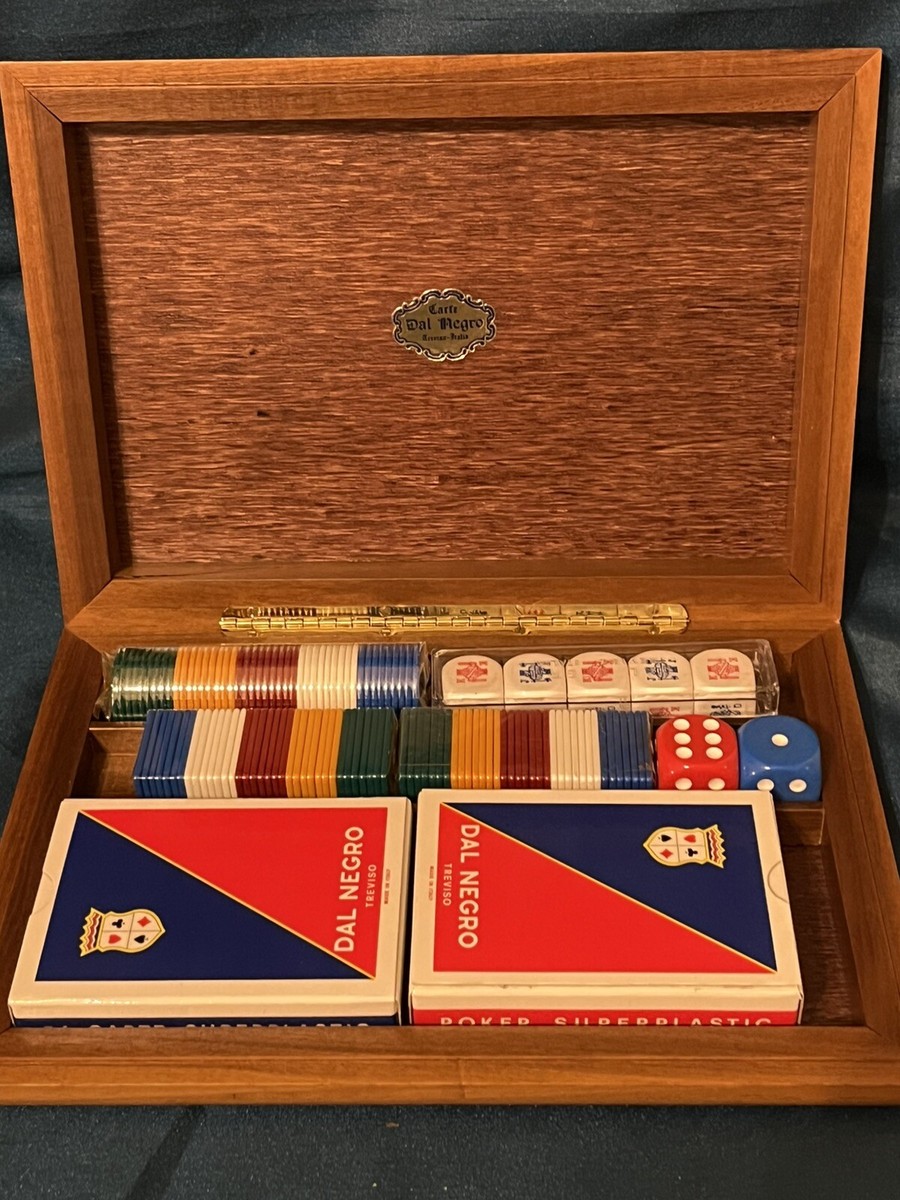 RARE SEALED DEL NEGRO Treviso Italia - Playing Card Game Set