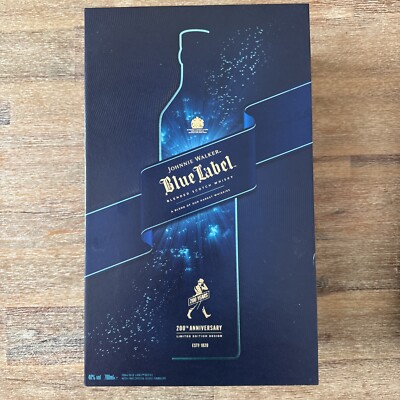 Johnnie Walker Blue Label 200th anniversary Geschenkset  - 40 %, 700 ml -