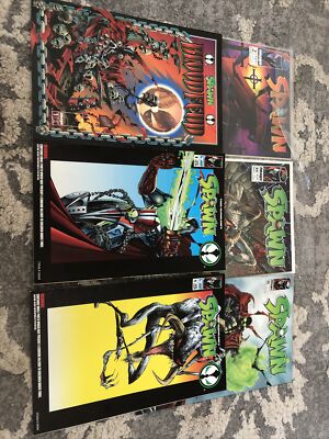 Spawn Comic Book Lot Of 6