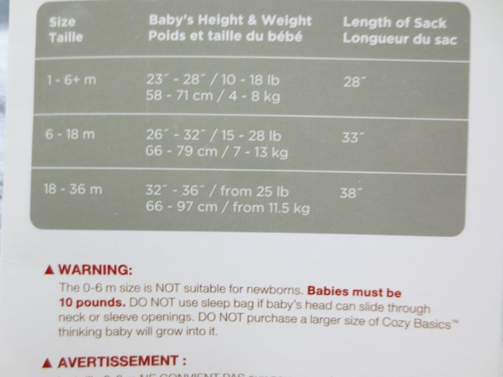 wee urban sleep sack