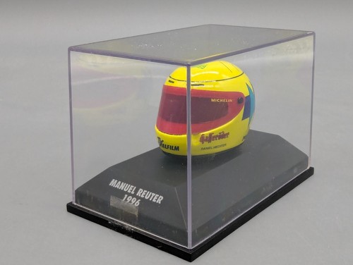 Accessori modellini auto 1:8 Minichamps Helmet Collection Manuel Reuter 1996 con scatola originale - Foto 8 di 10