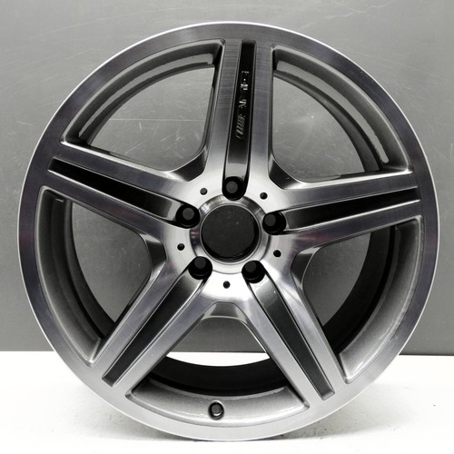 MERCEDES CLS C219 AMG63 18" ALLOY WHEEL RIM 8.5J FRONT A2194011702 GENUINE X1 - Picture 2 of 14