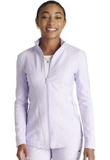 Lavender Haze Cherokee Scrubs Form Zip Front Jacket CK390 LHVA
