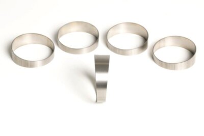 Ticon Industries For 4.0in 45 Degree 1.37D/5.48in CLR Loose Radius 1mm Wall