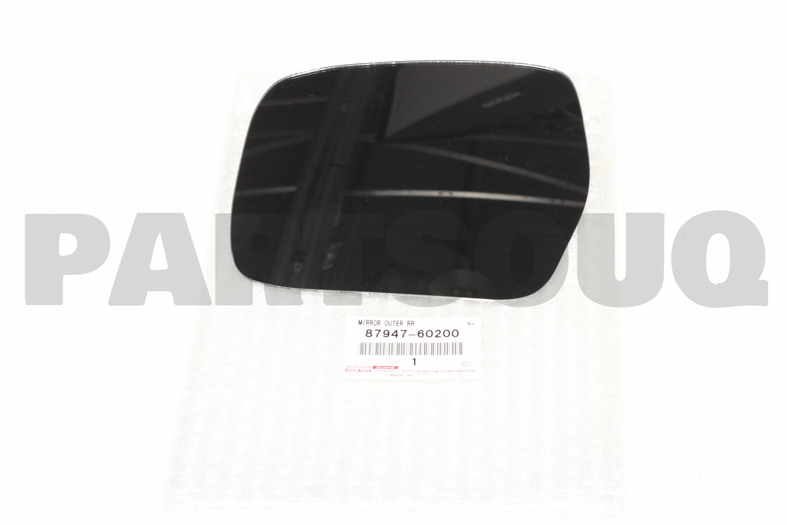 8794760200 Genuine Toyota MIRROR, OUTER REAR VIEW, LH 87947-60200 