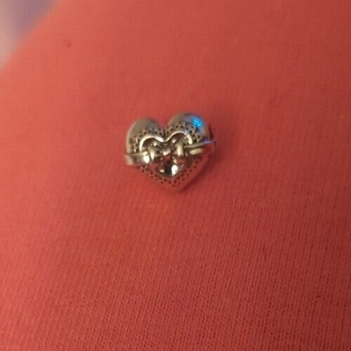 NUOVO GETTONE AMORE CHAMILIA 2010-3263 S.SILVER REGALO CON PERLINE CUORE ROSA - Foto 1 di 2