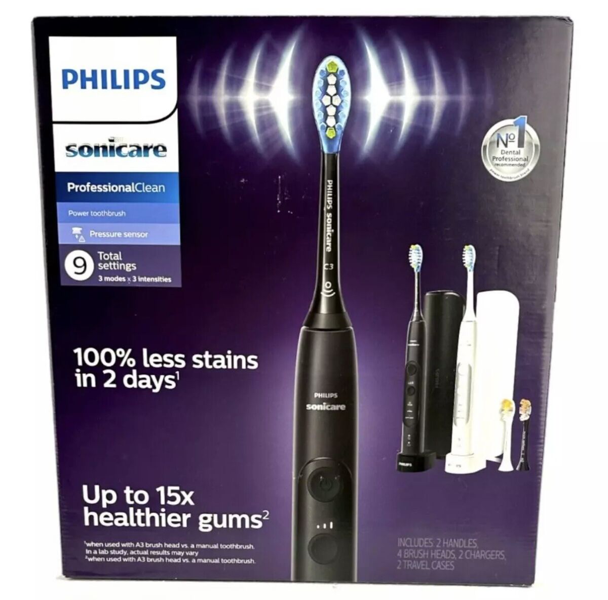 Philips Sonicare Professional Clean Rechargeable Electric Philips Sonicare Professional Clean Rechargeable Electric