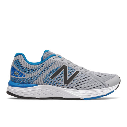 New Balance Men's 680v6 Grey/Blue/Black 