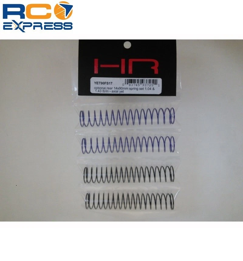 Hot Racing Axial 1/10 Yeti 90mm Rear Spring Set YET90FS17 - Image 2 of 2