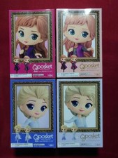 Q posket Personaggi Disney Frozen 2 Elsa Anna Figure Set Autentico Qposket vol.2