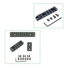 M-Lok 2" 3" 5" 3 5 7 11 Slot Picatinny Weaver Rail Section Aluminum - 4 PCS 