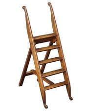 Oxford College Library Steps Architectural 3D Wooden Model 9" Staircase Figurine