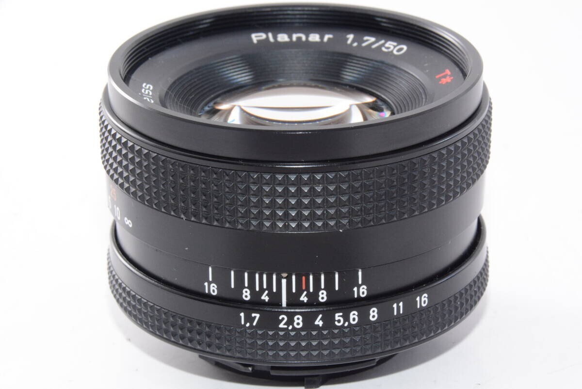 Carl Zeiss Planar T* 50mm F1.7 AE J Mount Manual Focus Lens