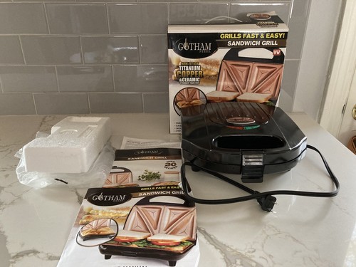 electric sandwich grill press