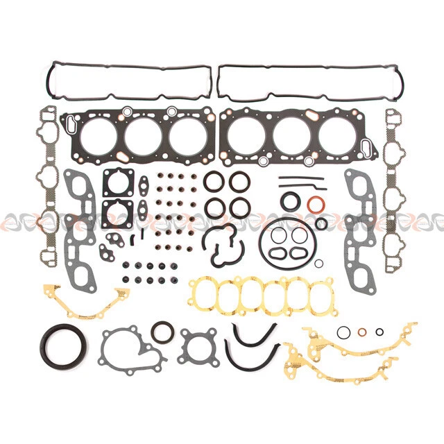 Fits 90-97 Nissan 300ZX Turbo Infiniti J30 3.0L Full Gasket Set VG30DE VG30DETT - Image 2 of 4