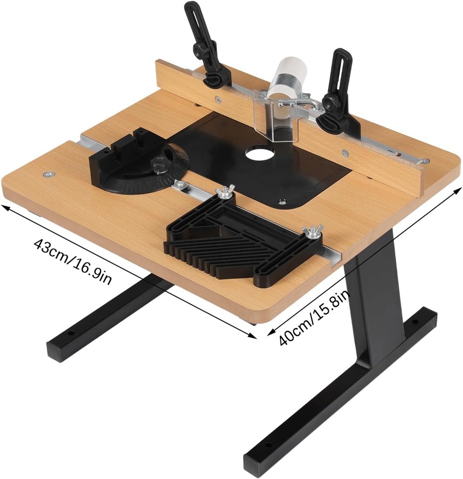 Router Table with Stand and Router Table Fence Benchtop Router Table ...