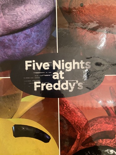 2016 Scott Cawthon Five Nights at Freddy's Promo Poster 34” X 22” - Picture 2 of 11