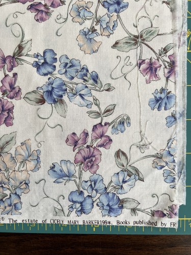Flower Fairies 1 by Rose & Hubble- Cicely Mary Barker- 1/3 Yard, 17”x 42” - Picture 3 of 7