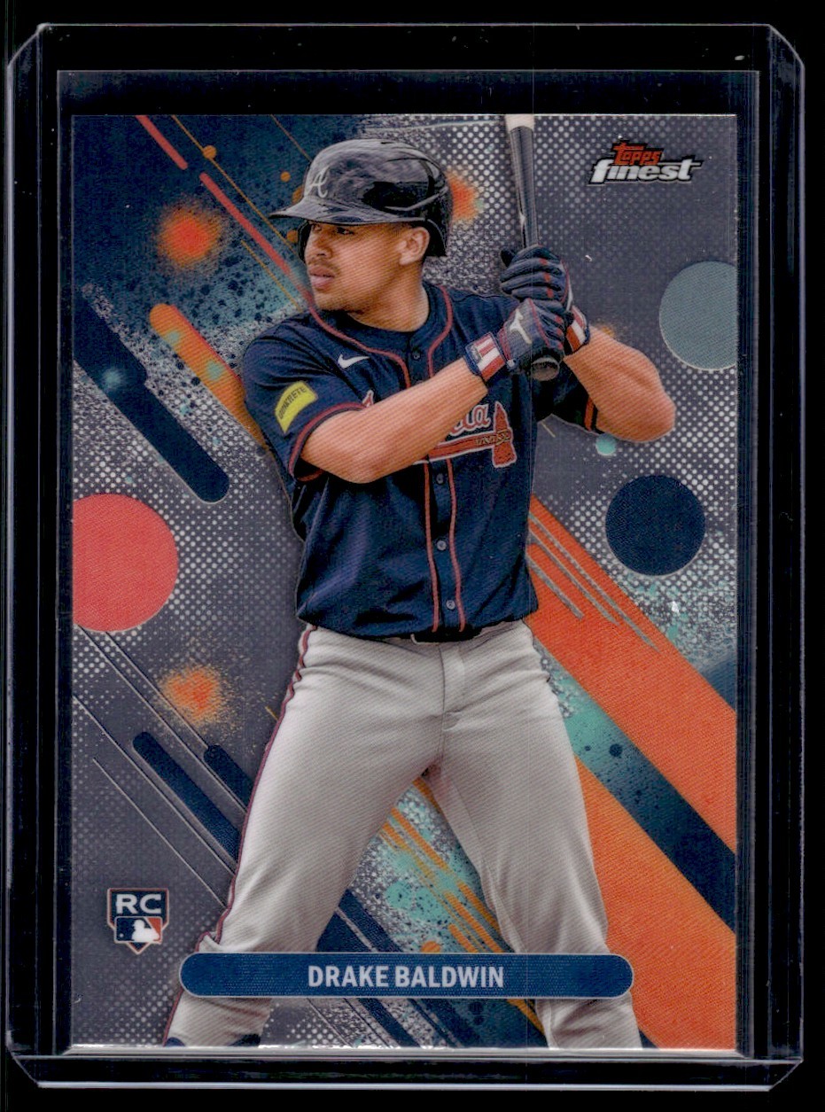 2025 Finest Drake Baldwin RC Atlanta Braves #21