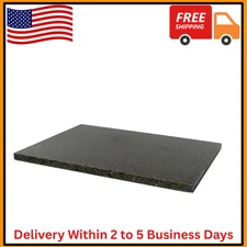 Premium Non-Stick Natural Black Granite Stone Pastry Cutting Board Slab 12" X 16