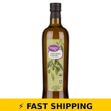 Great Value Organic Extra Virgin Olive Oil - 25.5 fl oz Glass Bottle