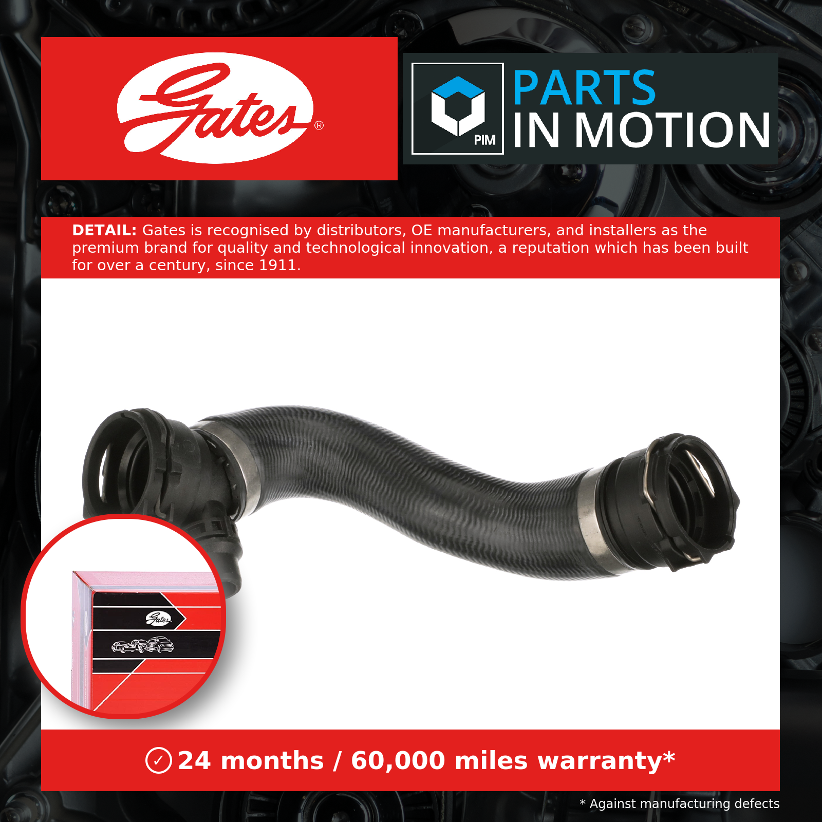 4x ✅Fits GATES GAT05-5035 Radiator Hose GAT05-5035 Cooling system ru ⭐UK Seller⭐ - Image 6