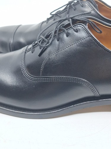 Allen Edmonds Fifth Avenue Cap-Toe Oxford Shoe Black US 11.5 A Made In USA - Picture 9 of 16